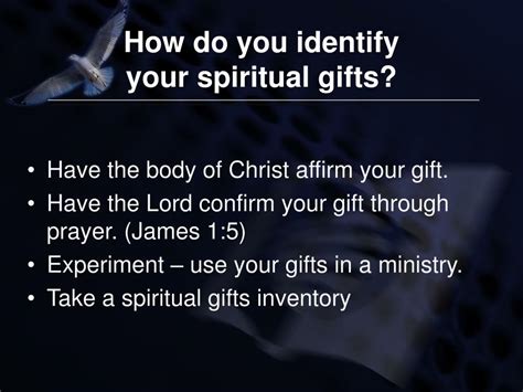 How to Identify Spiritual Gifts in Yourself