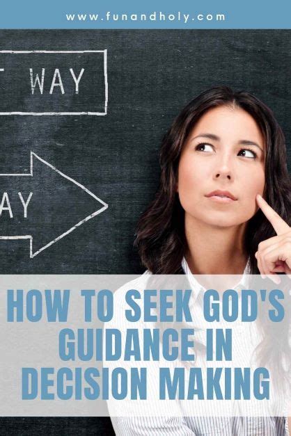 How to Seek God’s Guidance in Decision-Making