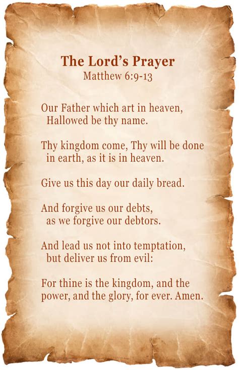 The History and Meaning of the Lord’s Prayer